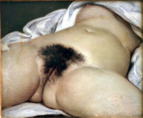 el origen del mundo. Gustave Courbet