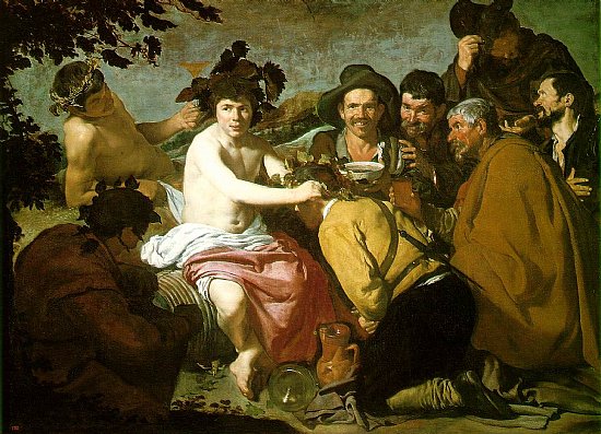 Los Borrachos. Diego Velazquez